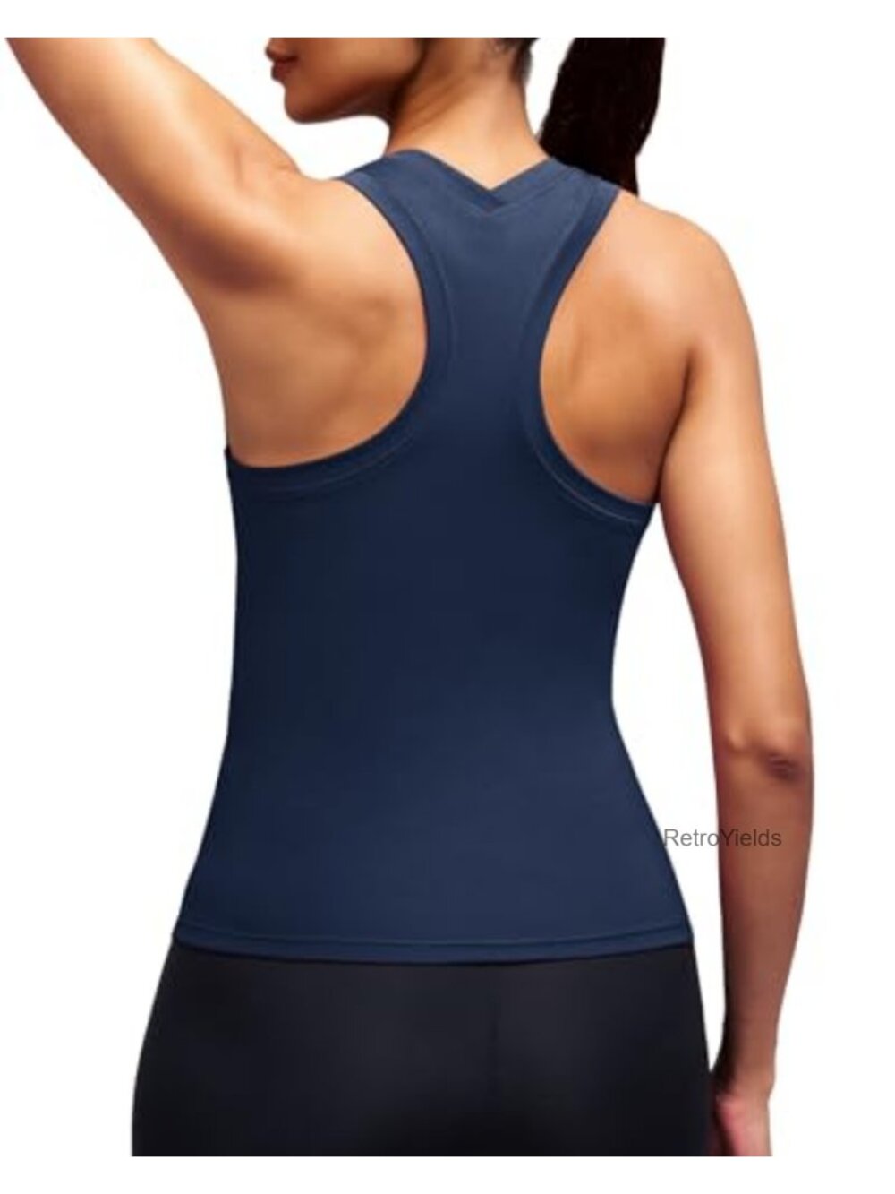 Women's Racerback Tank Top Athletic Yoga Gym Sleeveless Activewear